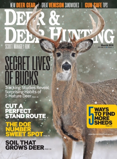 Deer & Deer Hunting March 01, 2018 Issue Cover