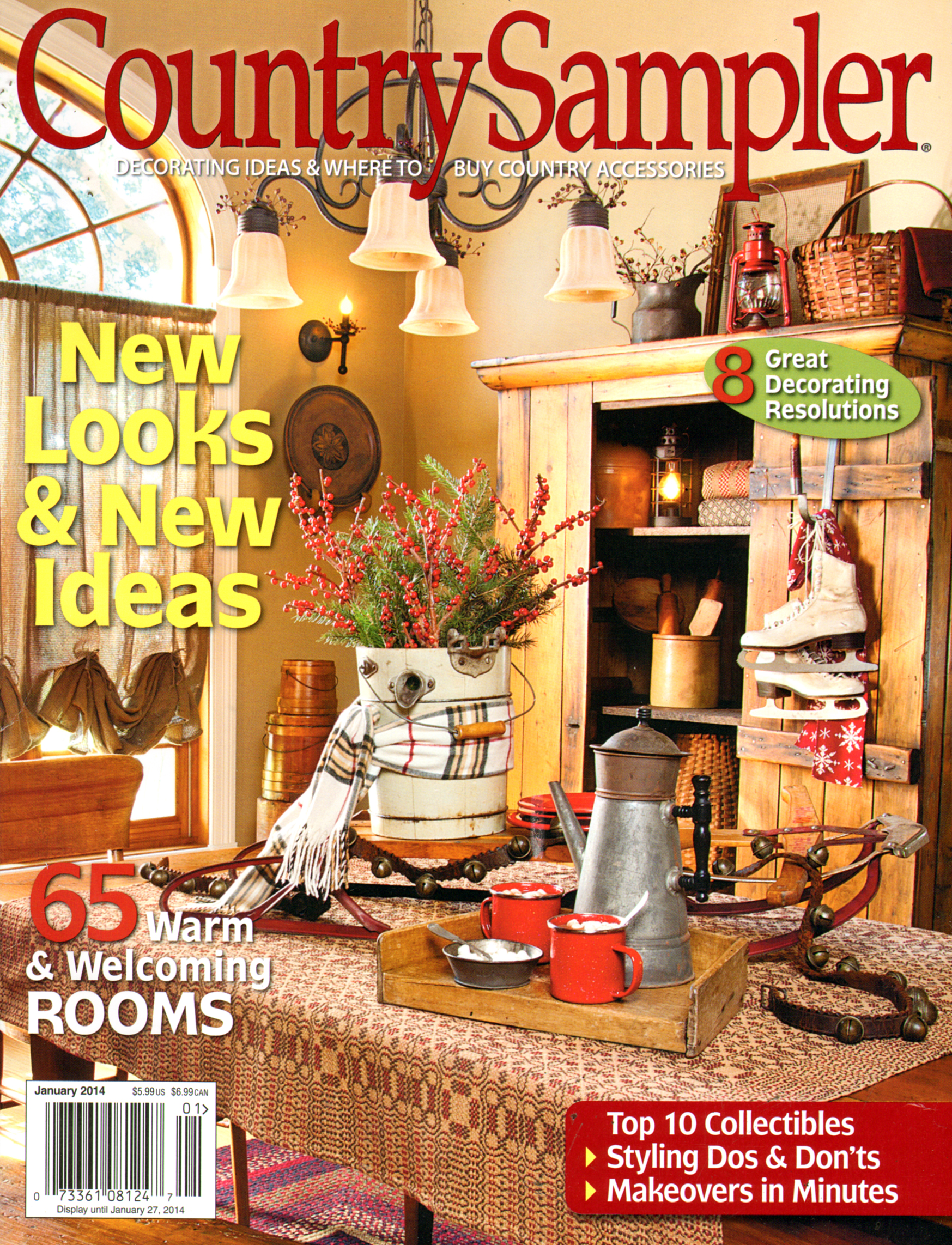 Country-Sampler January 01, 2014 Issue Cover