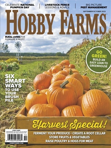 Hobby Farms September 01, 2023 Issue Cover