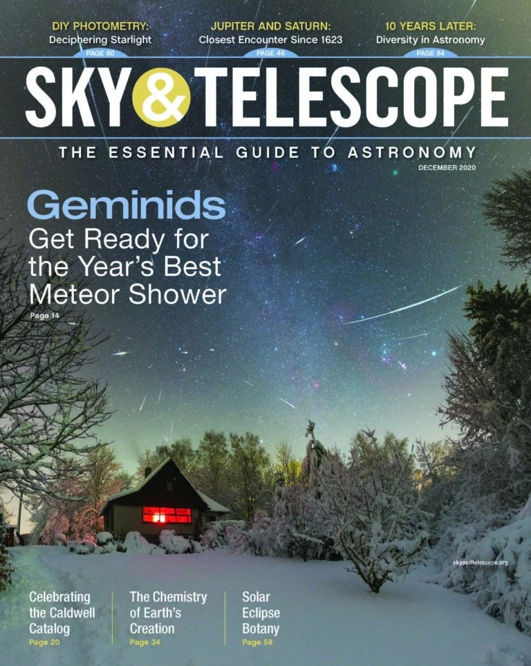 Sky-and-Telescope December 01, 2020 Issue Cover