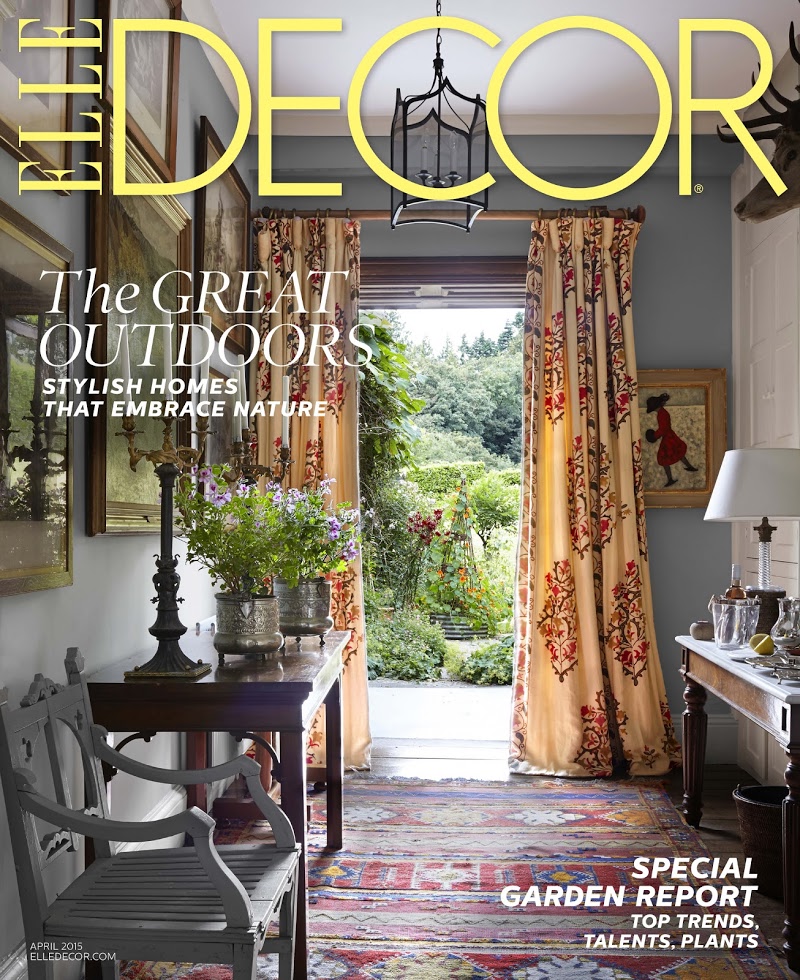Elle-Decor April 01, 2015 Issue Cover