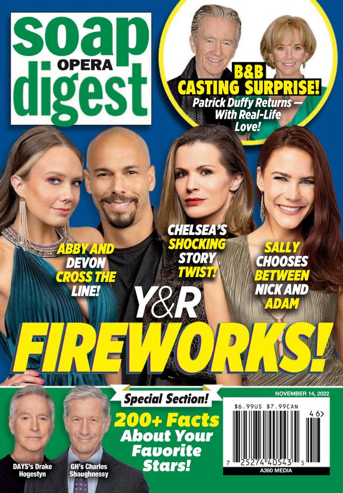 Soap-Opera-Digest November 14, 2022 Issue Cover
