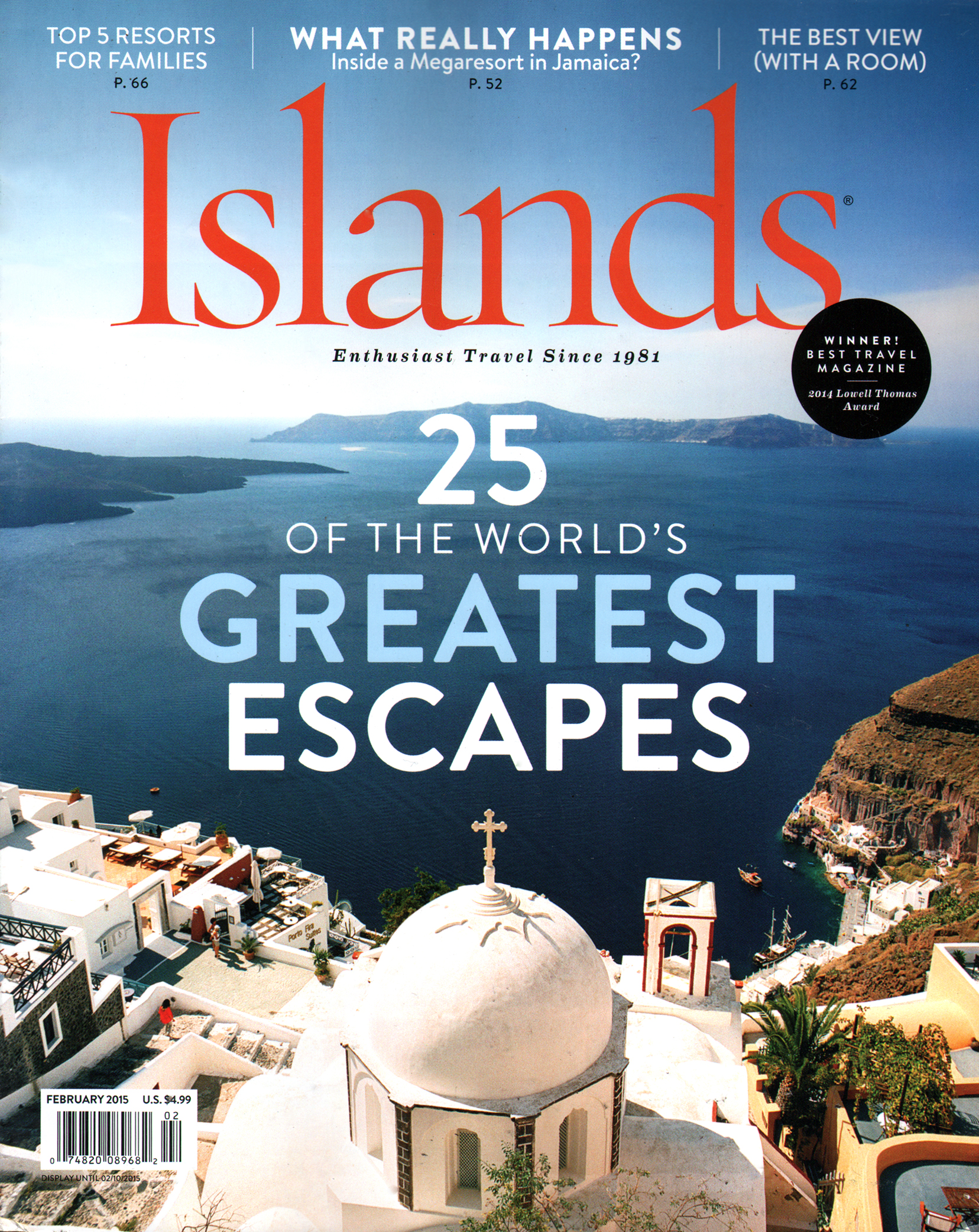 Islands February 01, 2015 Issue Cover