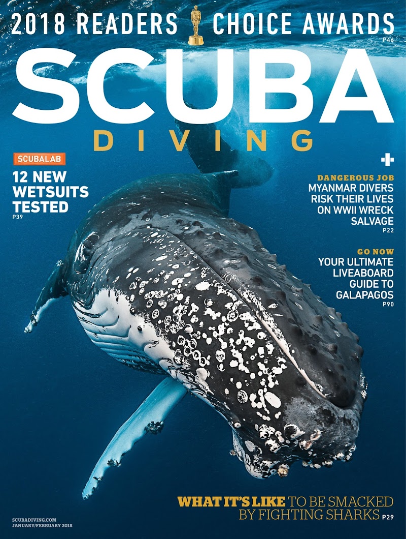 Scuba-Diving January 01, 2018 Issue Cover