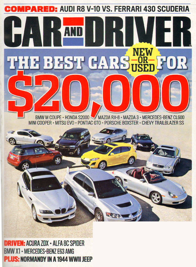 Car-And-Driver October 01, 2009 Issue Cover