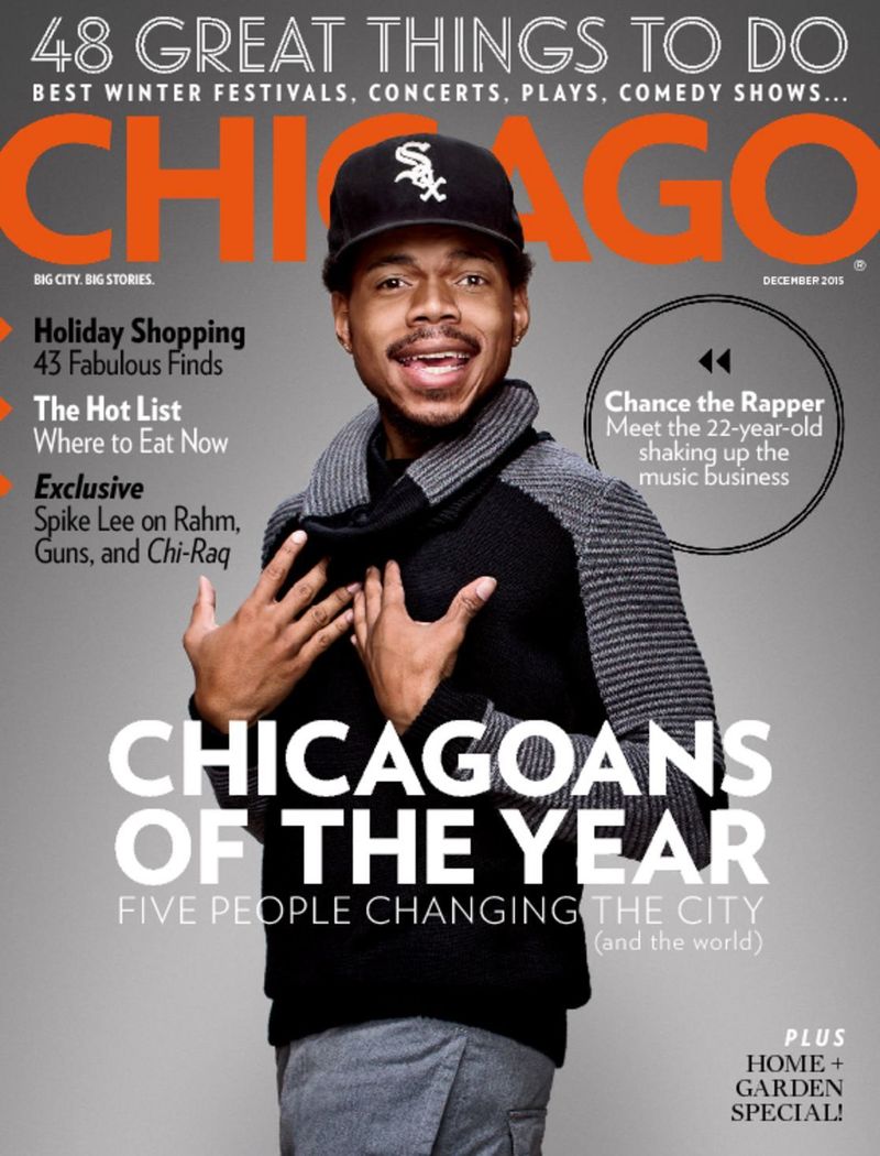 Chicago-Magazine December 01, 2015 Issue Cover