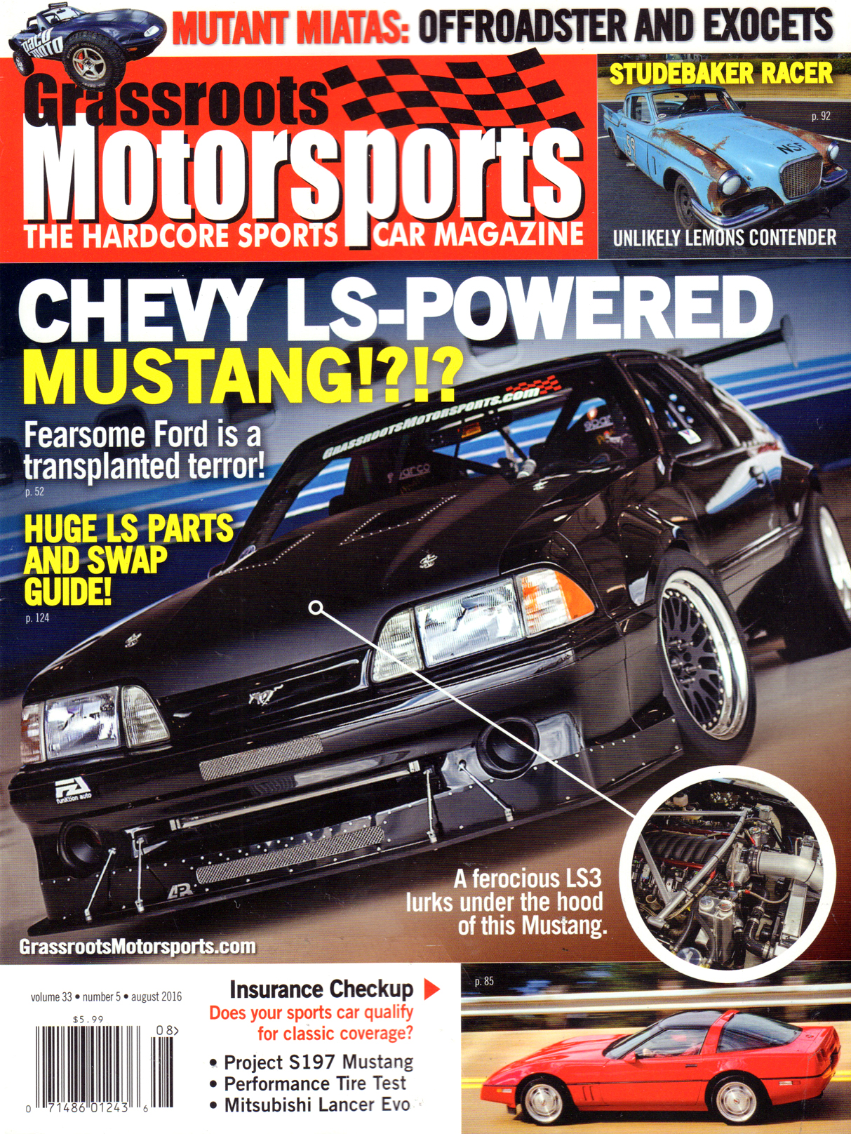 Grassroots-Motorsports August 01, 2016 Issue Cover