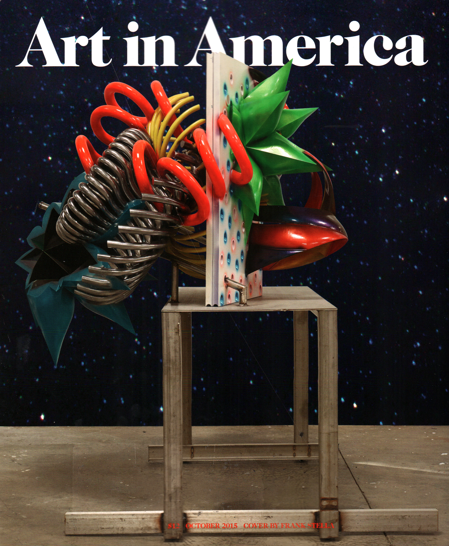 Art-In-America October 01, 2015 Issue Cover