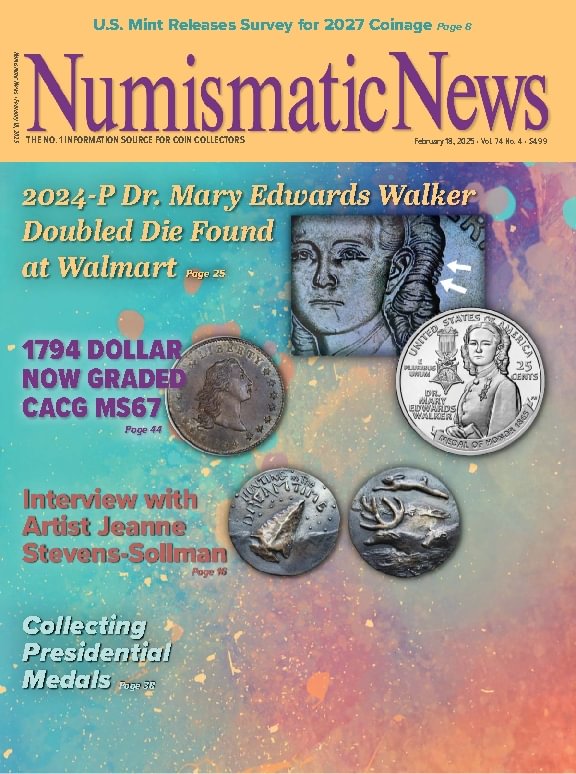 Numismatic-News February 18, 2025 Issue Cover