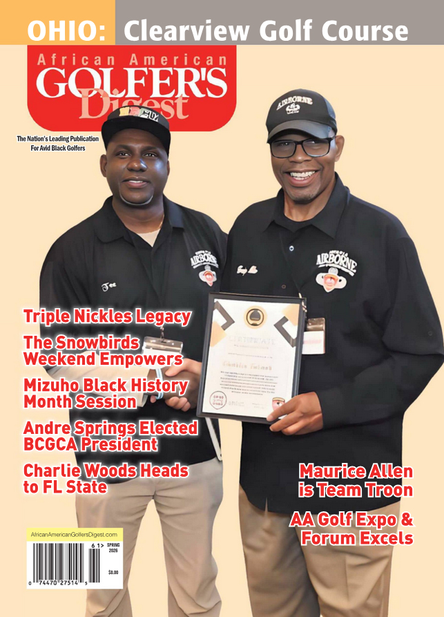 African-Amercian-Golfers-Digest March 01, 2026 Issue Cover