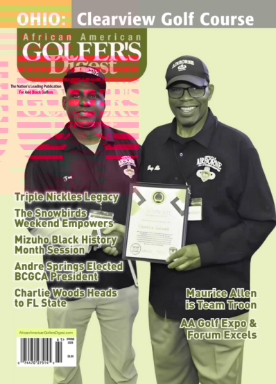 African Amercian Golfer's Digest March 01, 2026 Issue Cover