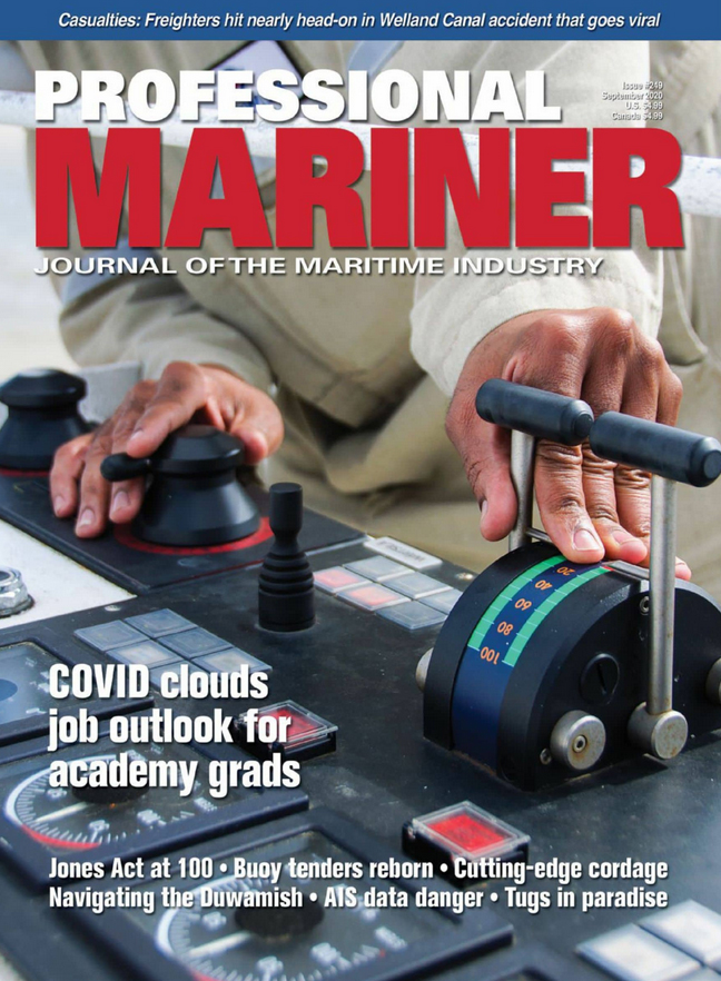 Professional-Mariner September 01, 2020 Issue Cover