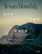 Texas-Monthly April 01, 2018 Issue Cover