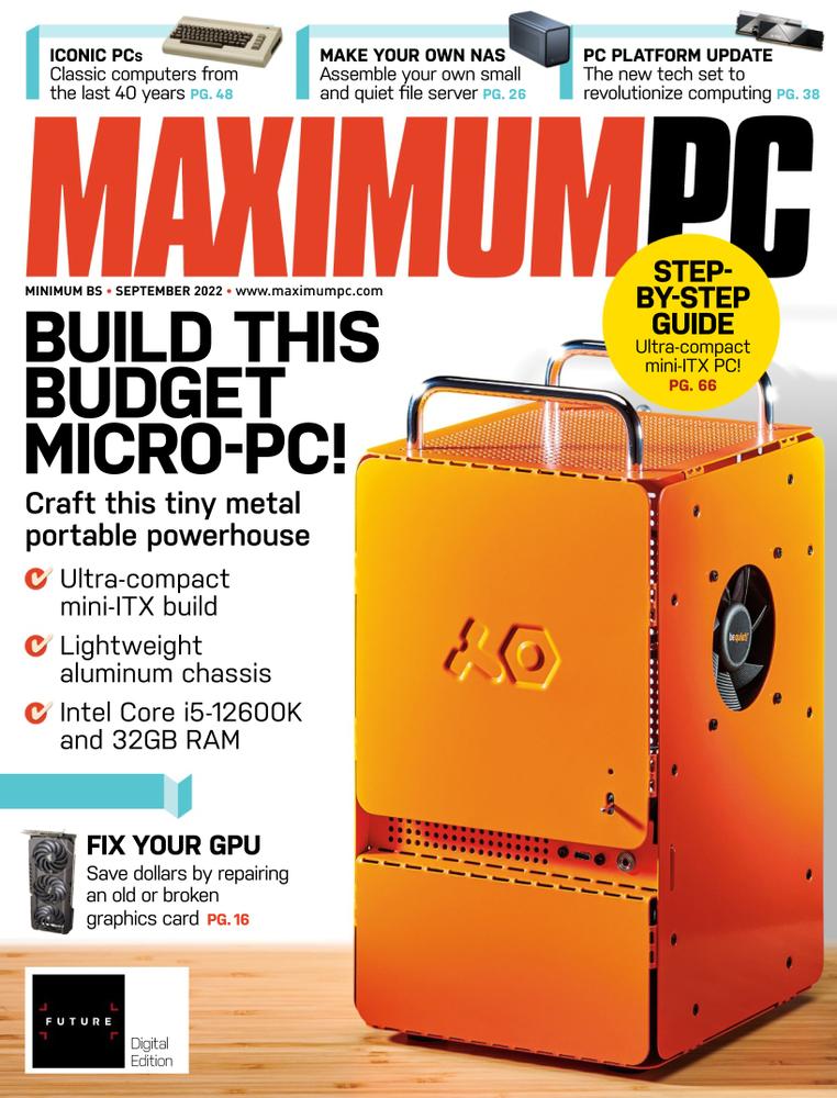 Maximum-PC September 01, 2022 Issue Cover