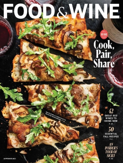 Food & Wine September 01, 2023 Issue Cover
