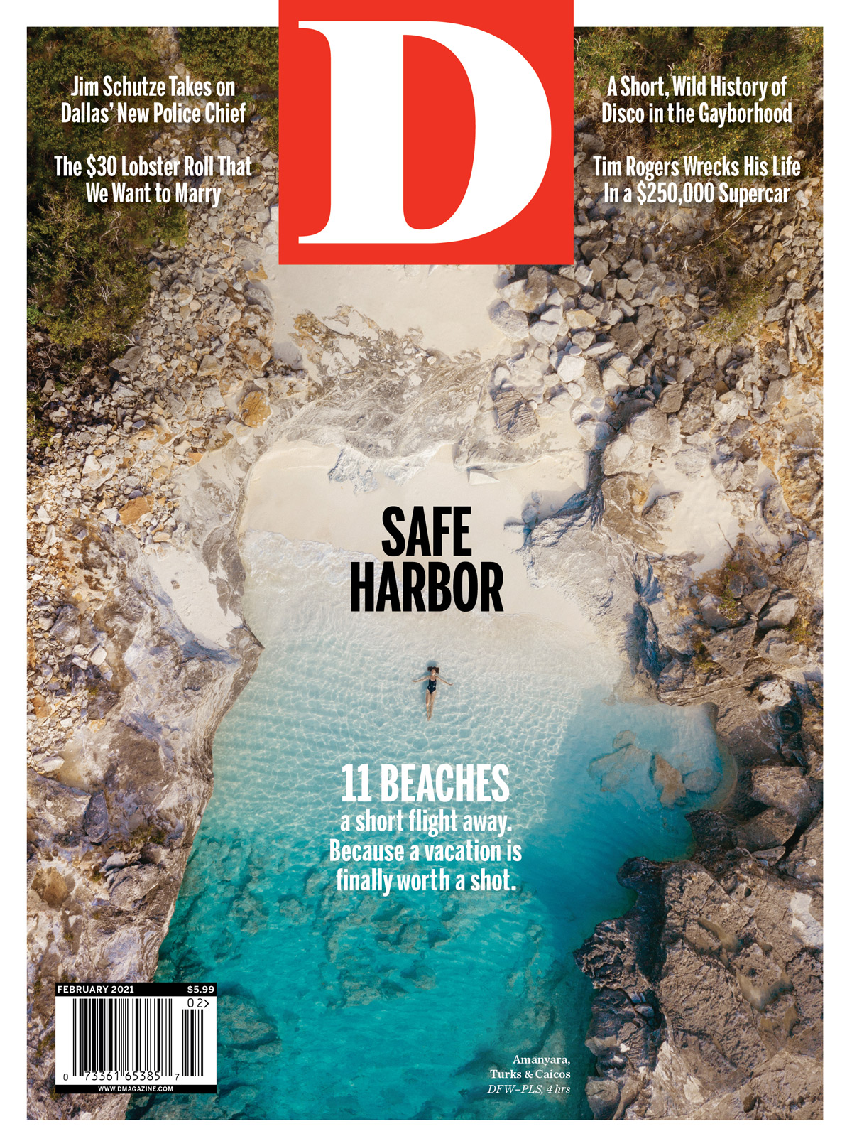 D-Magazine February 01, 2021 Issue Cover