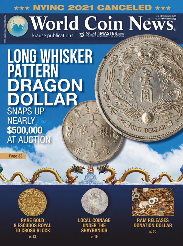 World-Coin-News November 01, 2020 Issue Cover