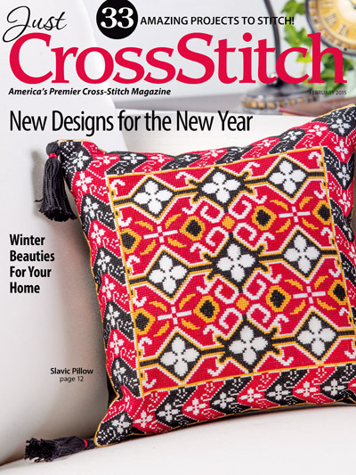 Just-CrossStitch January 01, 2015 Issue Cover