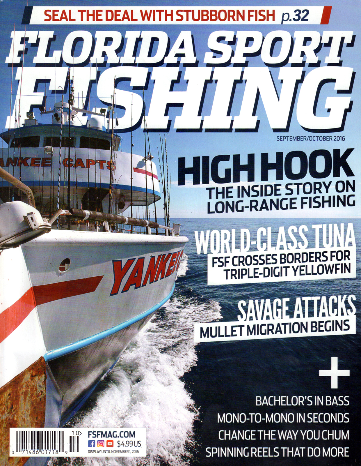 Florida-Sport-Fishing September 01, 2016 Issue Cover