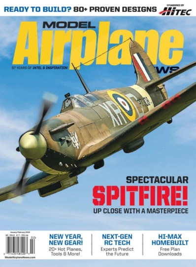 Model Airplane News January 01, 2026 Issue Cover