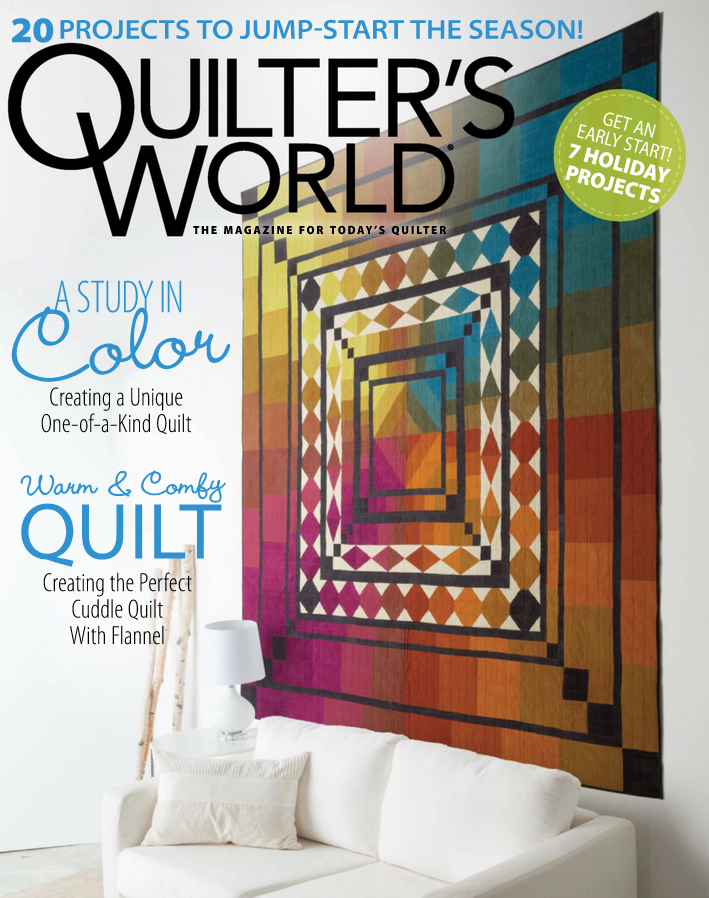 Quilters-World September 01, 2019 Issue Cover