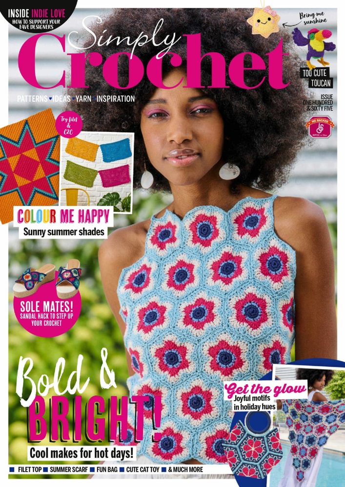 Simply Crochet July 01, 2025 Issue Cover