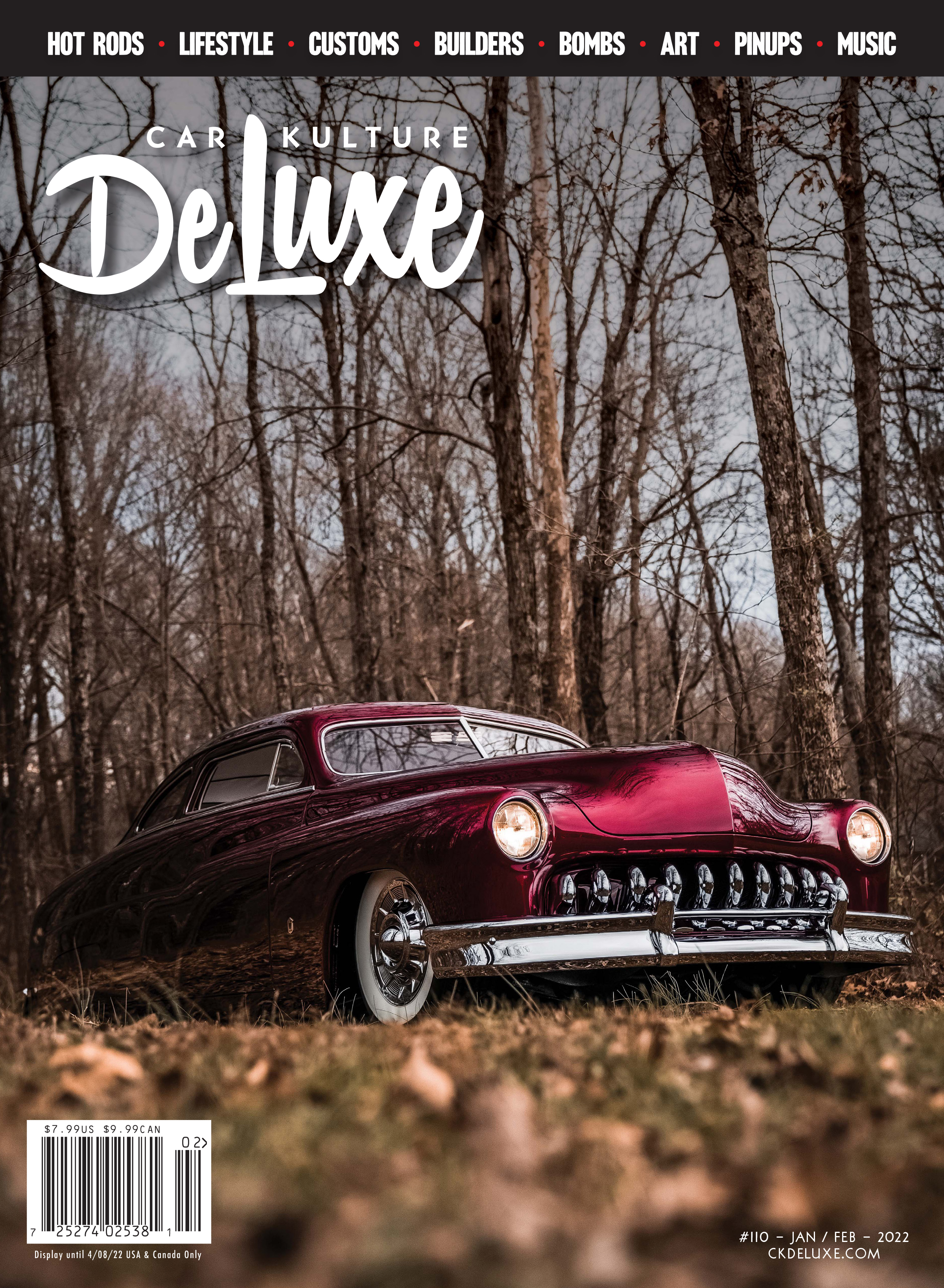Car-Kulture-Deluxe January 01, 2022 Issue Cover