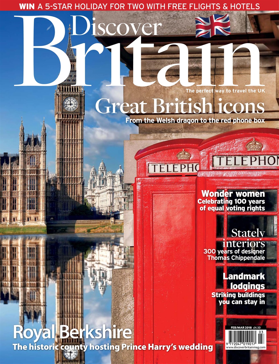 Discover-Britain February 01, 2018 Issue Cover