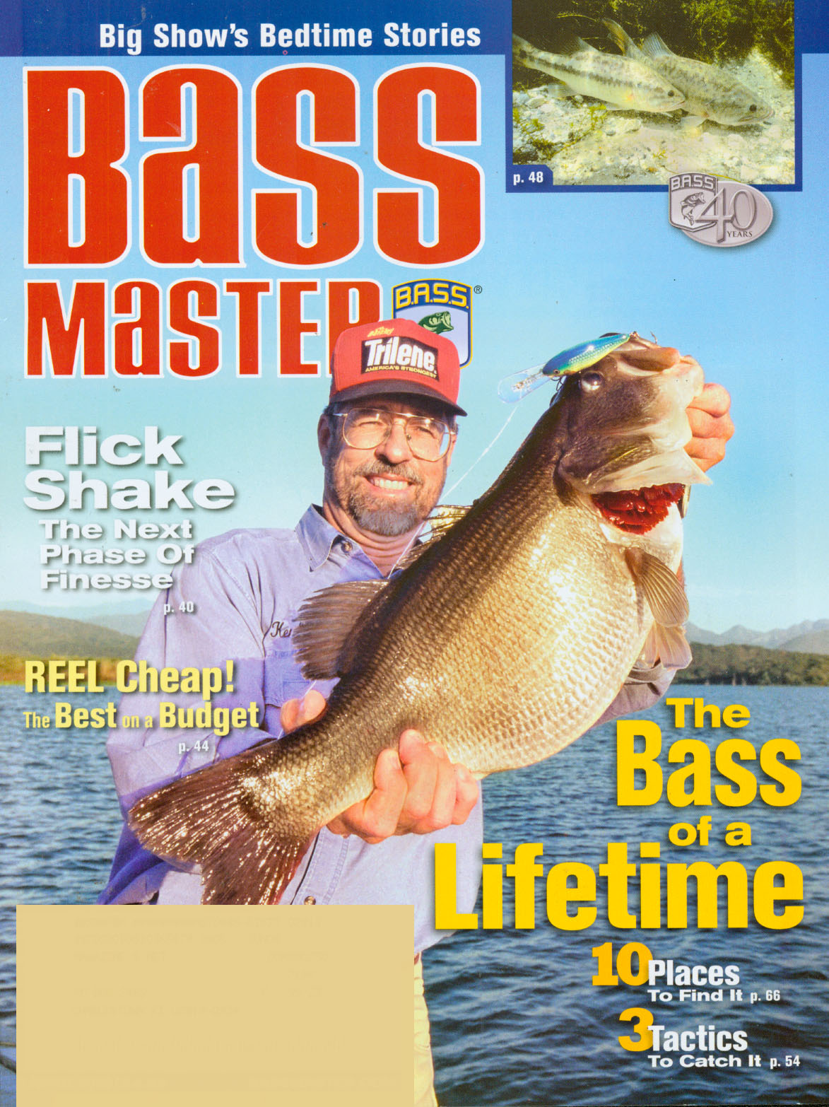 Bassmaster April 01, 2008 Issue Cover