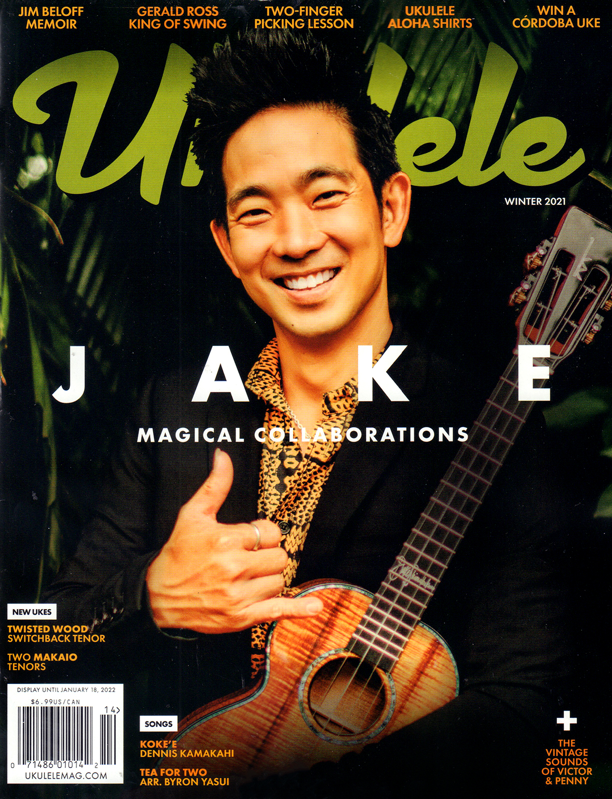 Ukulele December 01, 2021 Issue Cover