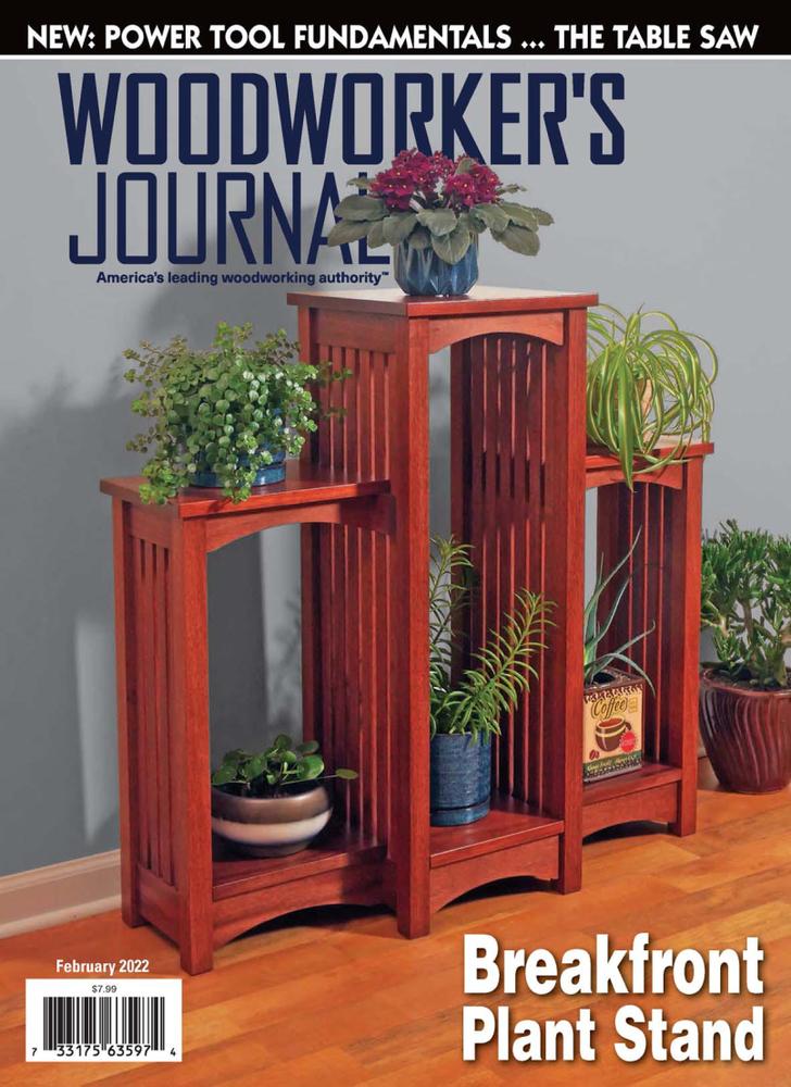 Woodworkers-Journal February 01, 2022 Issue Cover