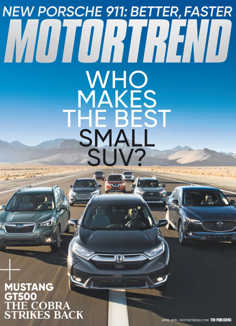 Motor-Trend April 01, 2019 Issue Cover