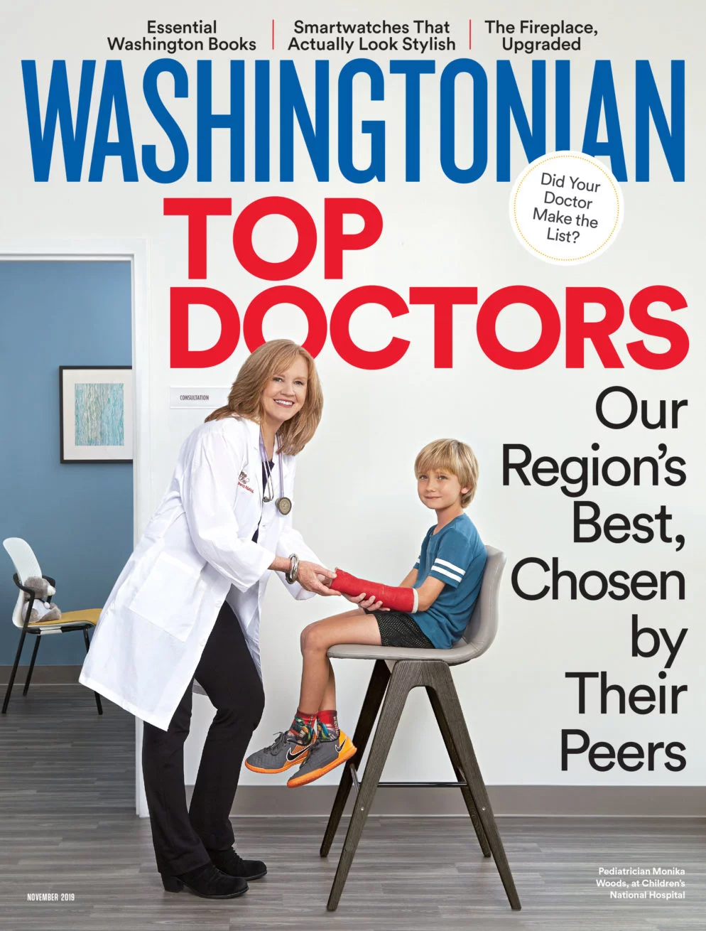 Washingtonian November 01, 2019 Issue Cover