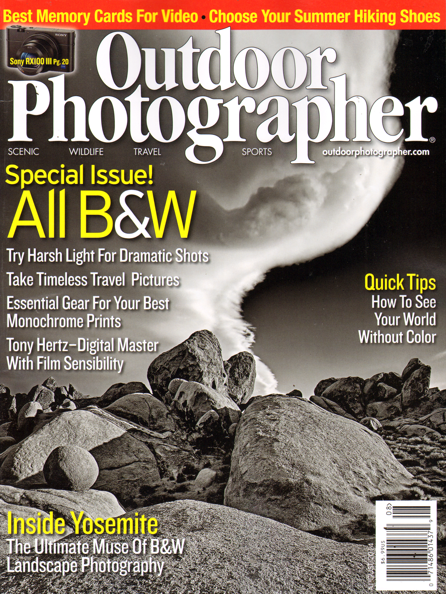 outdoor-photographer August 01, 2014 Issue Cover