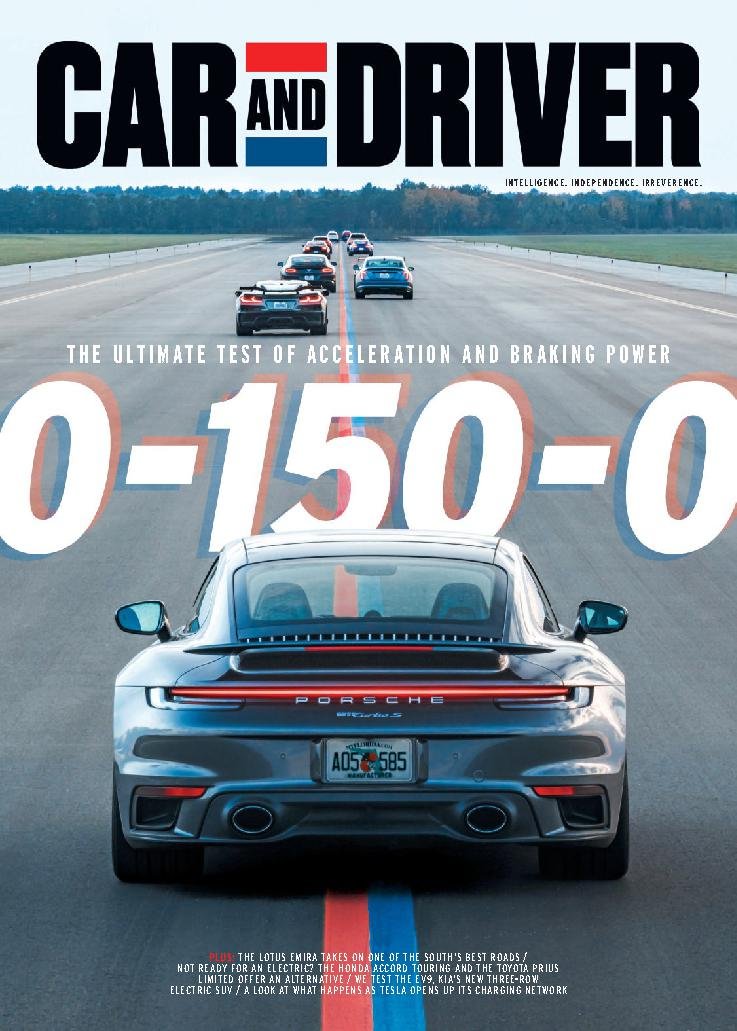 Car-And-Driver December 01, 2023 Issue Cover