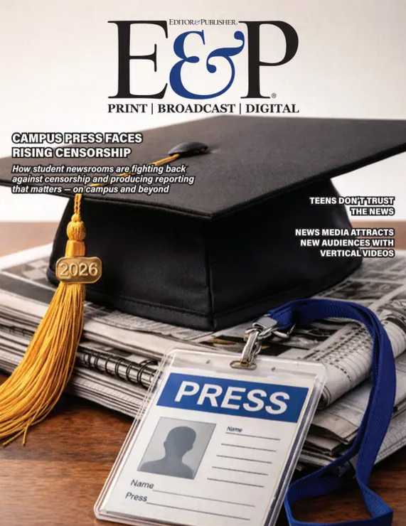 Editor & Publisher February 01, 2026 Issue Cover