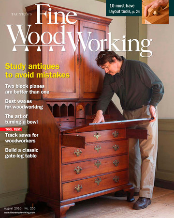 Fine-Woodworking July 01, 2016 Issue Cover