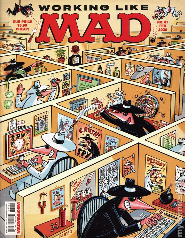 Mad Magazine February 01, 2026 Issue Cover