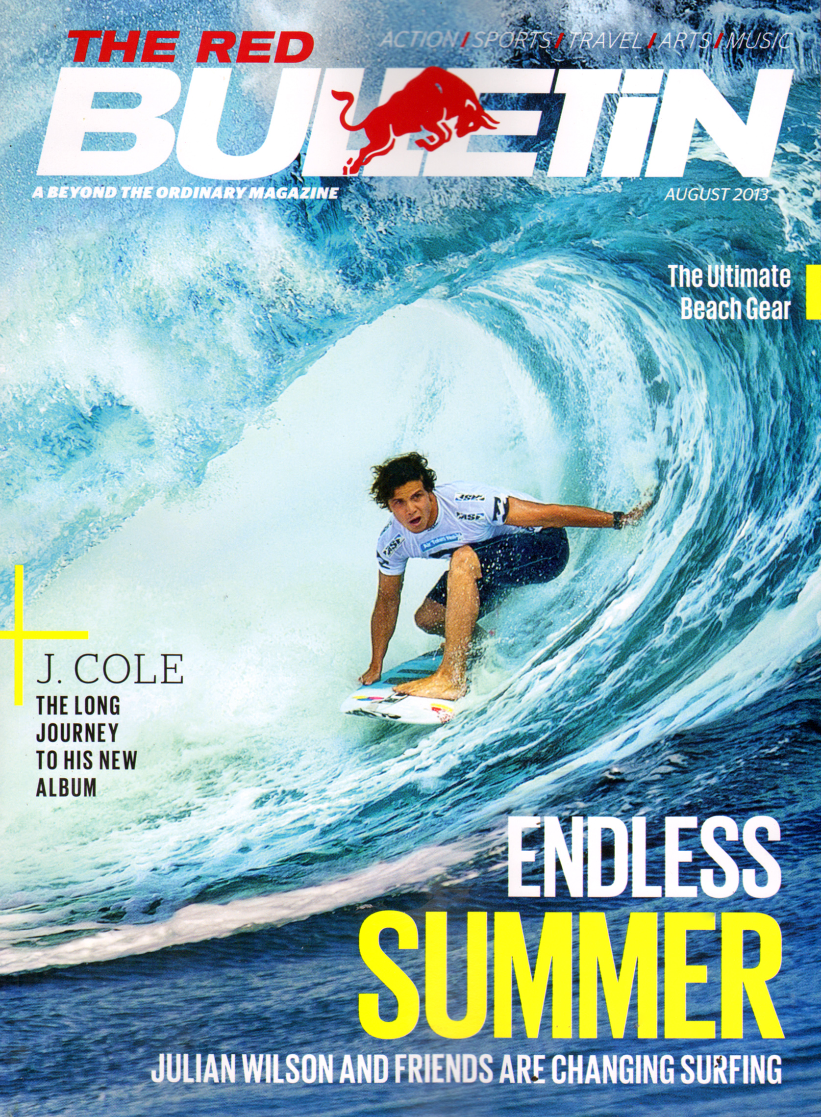 The-Red-Bulletin August 01, 2013 Issue Cover