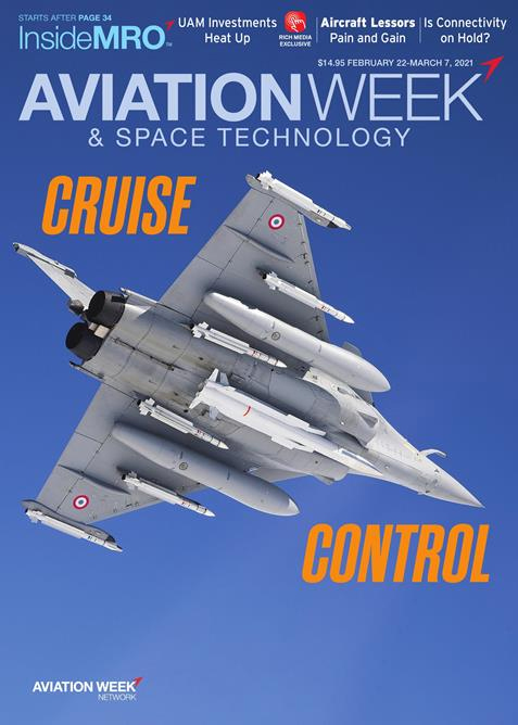 Aviation-Week-and-Space-Technology February 22, 2021 Issue Cover