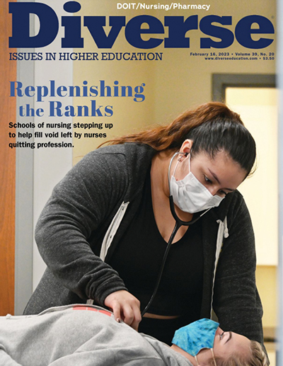 Diverse-Issues-In-Higher-Education February 16, 2023 Issue Cover