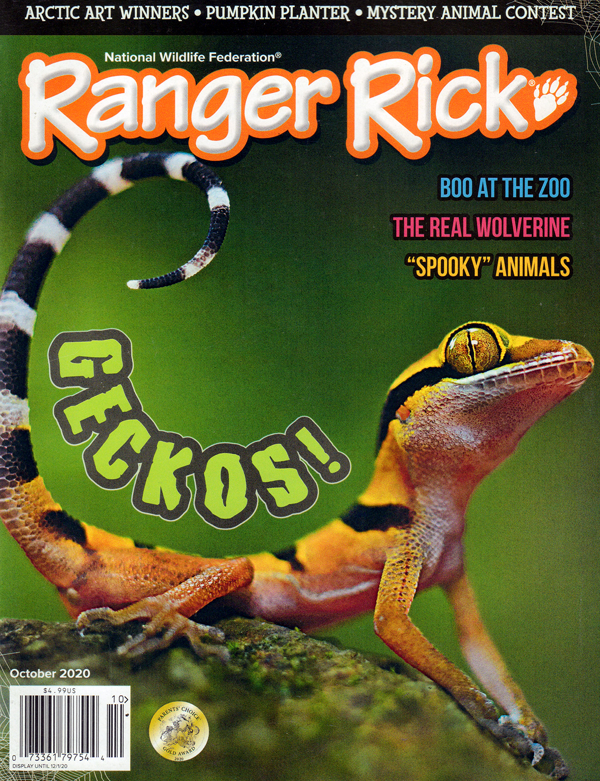 Ranger-Rick October 01, 2020 Issue Cover