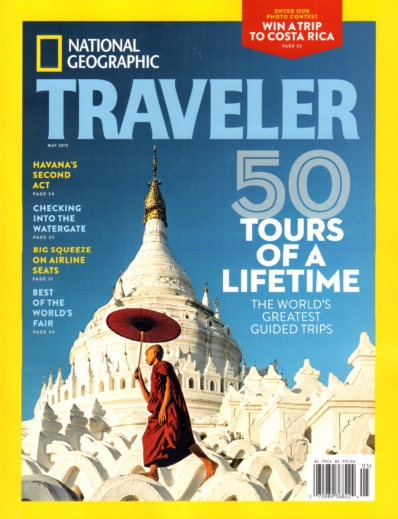 National Geographic Traveler May 01, 2015 Issue Cover