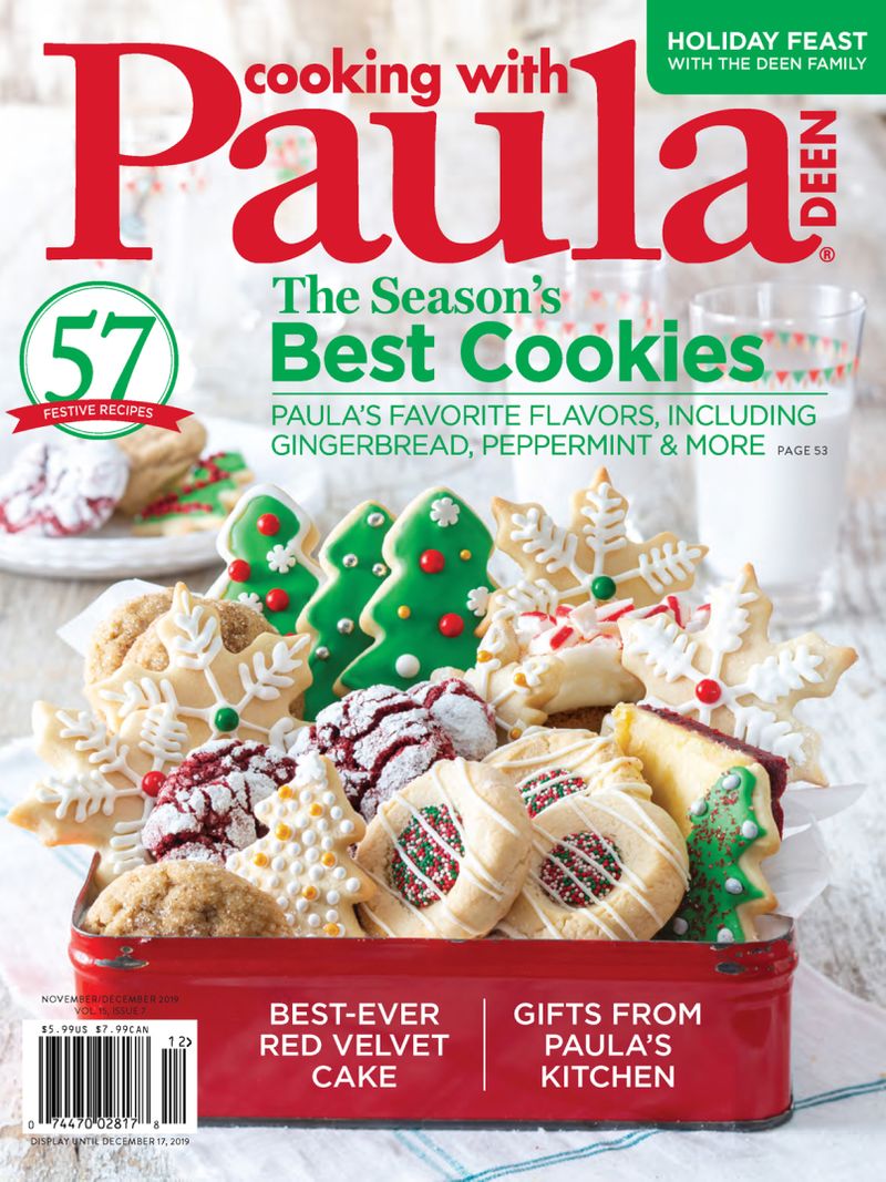 Cooking-With-Paula-Deen November 01, 2019 Issue Cover