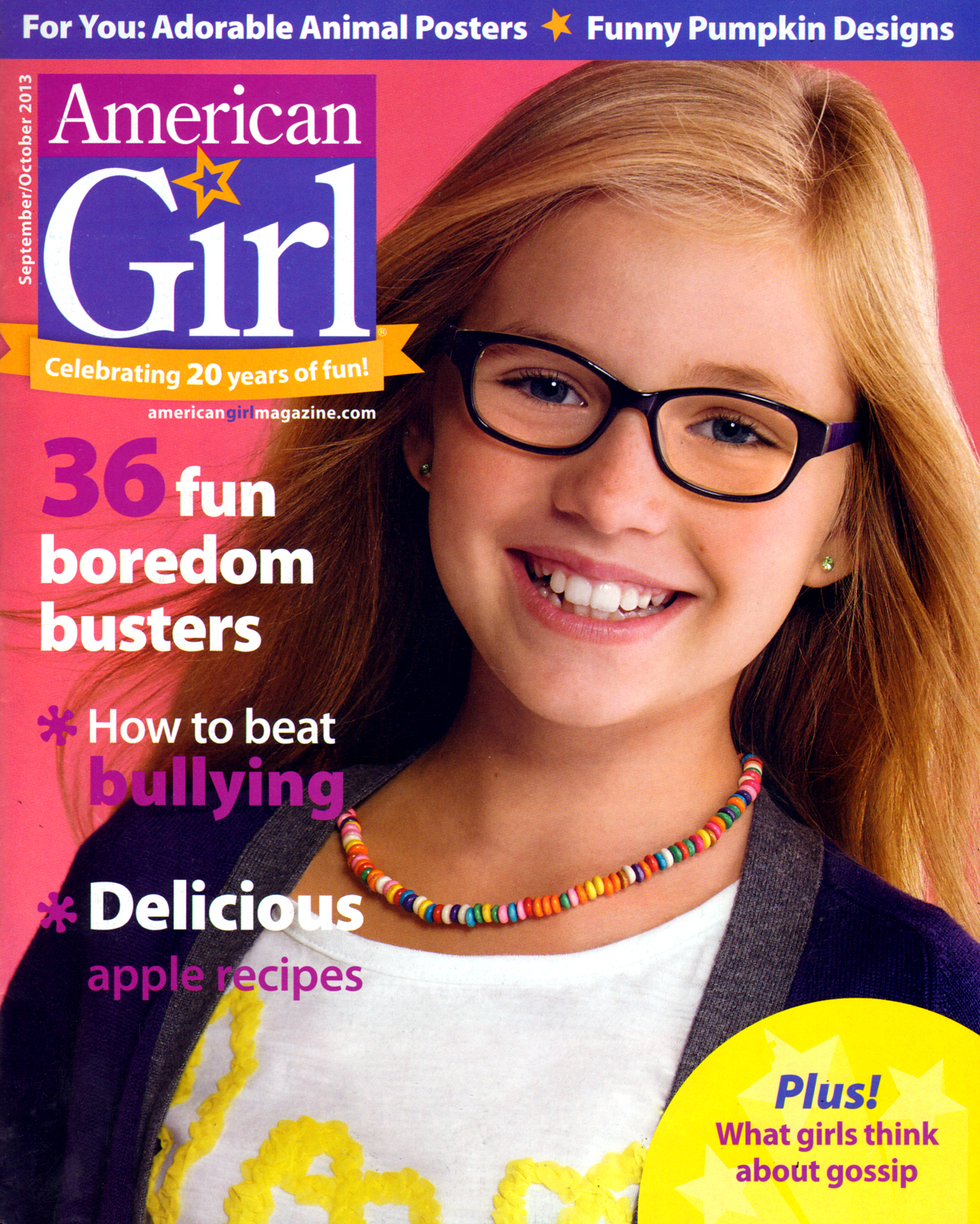 American-Girl September 01, 2013 Issue Cover