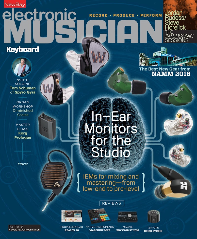 Electronic-Musician April 01, 2018 Issue Cover
