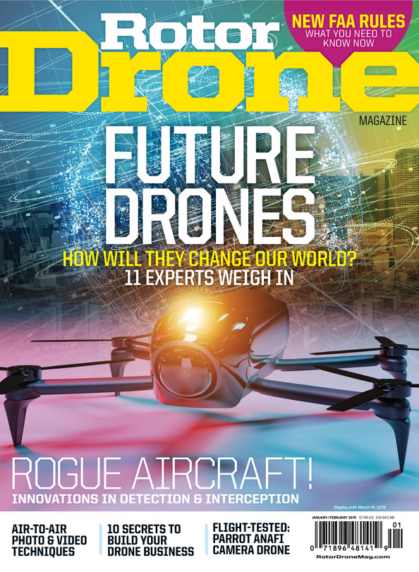 Rotor-Drone-Pro January 01, 2019 Issue Cover