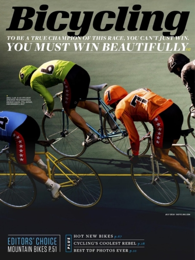Bicycling July 01, 2018 Issue Cover