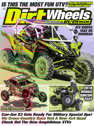 Dirt Wheels March 01, 2018 Issue Cover