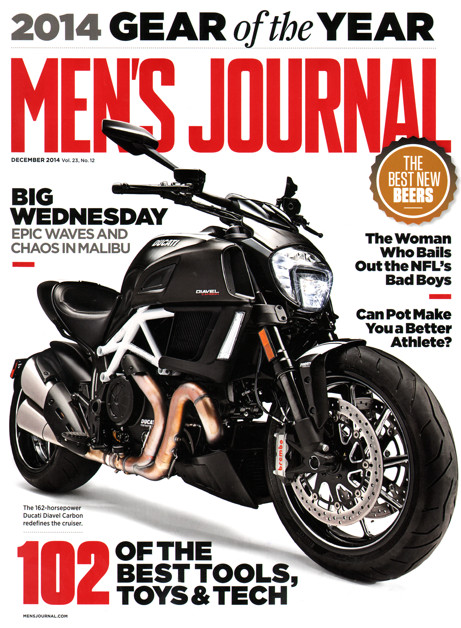 Mens-Journal December 01, 2014 Issue Cover